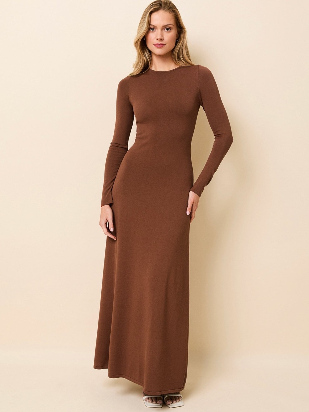 SOLID & STRIPED Dora Maxi Dress, Coconut